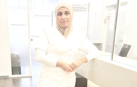 Kronenpraxis:<br>  Hayriye Arslan